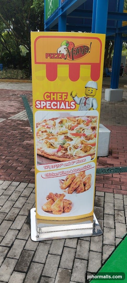Pizza Mania Chef Specials Sign