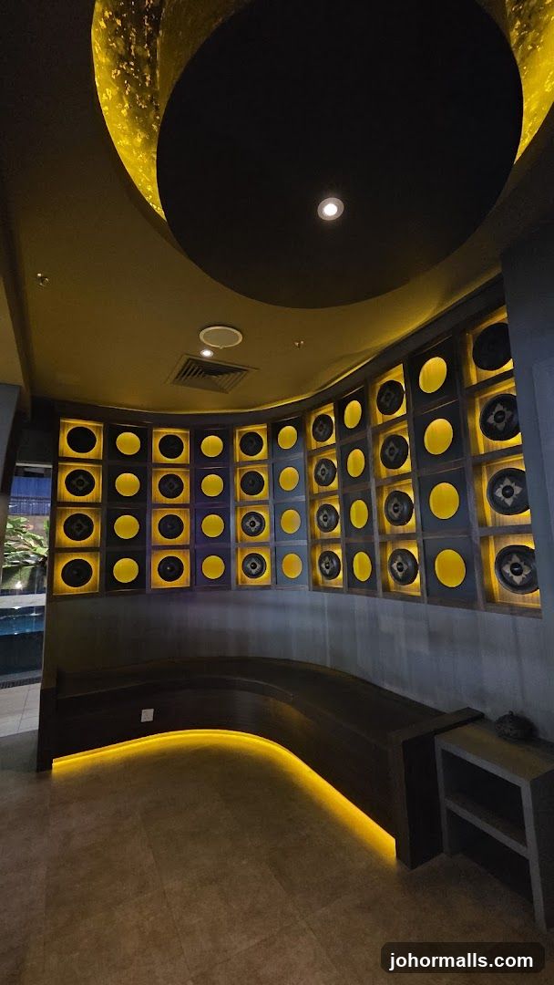 Modern Interior Design with Decorative Wall Feature