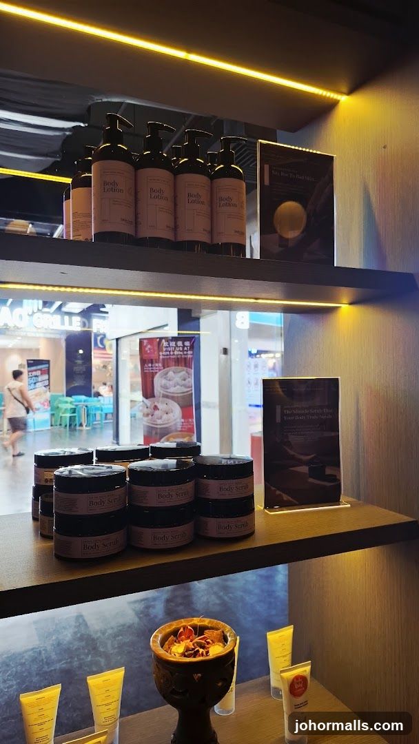 Skincare Products Display