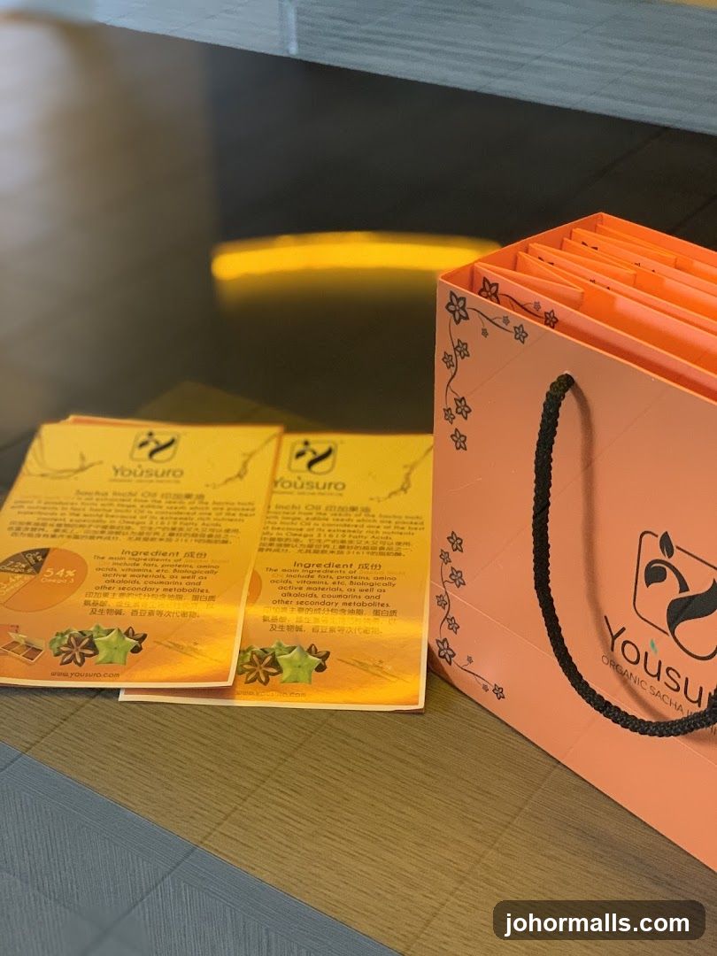 Yousuro Organic Sacha Inchi Oil Information
