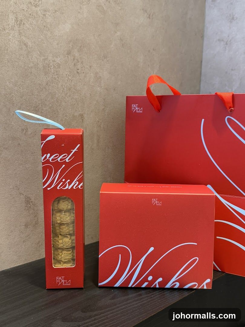 Red Gift Boxes and Bag