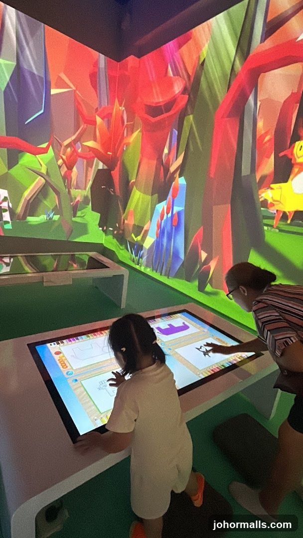 Interactive Digital Art Experience