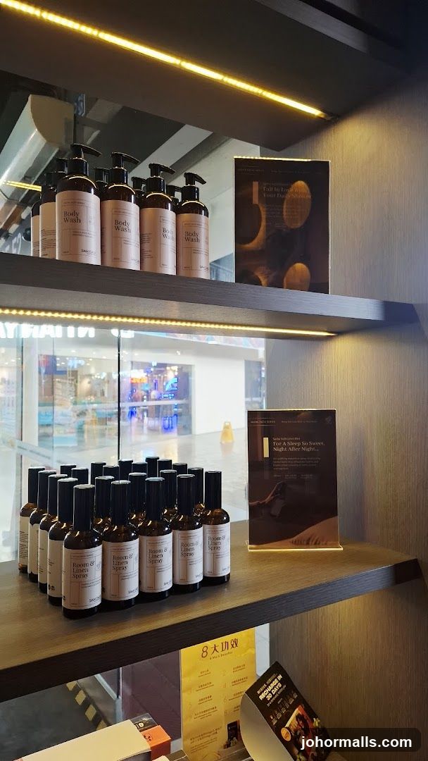 Body Wash and Room Spray Display