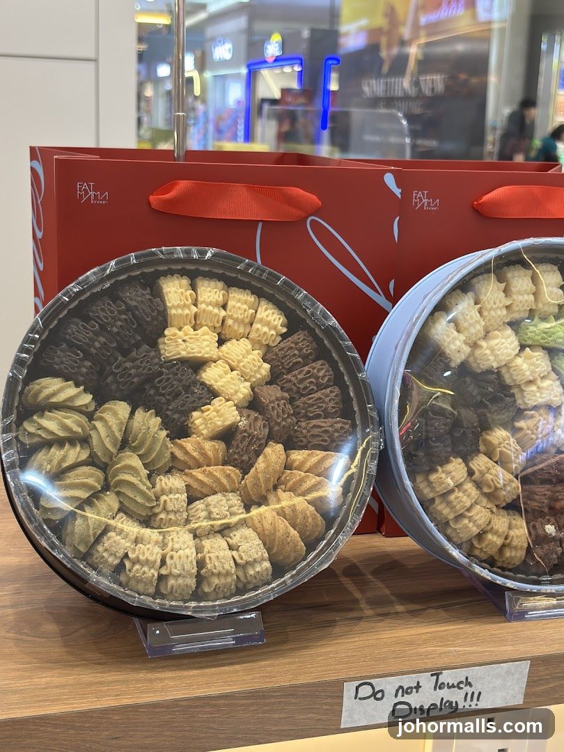 Assorted Cookies Display