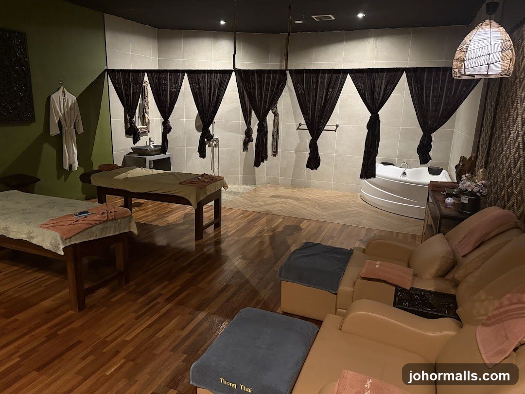 Massage Room with Spa Amenities