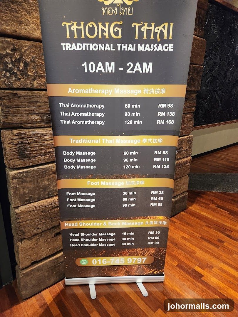 THONG THAI TRADITIONAL THAI MASSAGE
