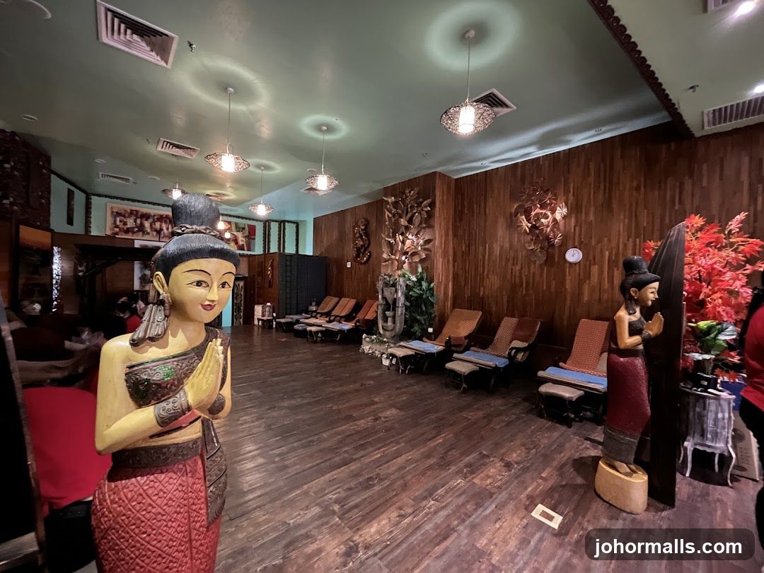 Thai Massage Spa Interior