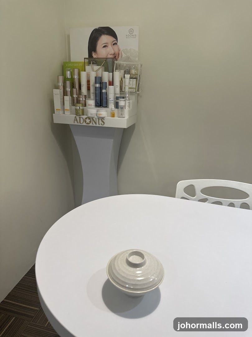 Adonis Beauty Display