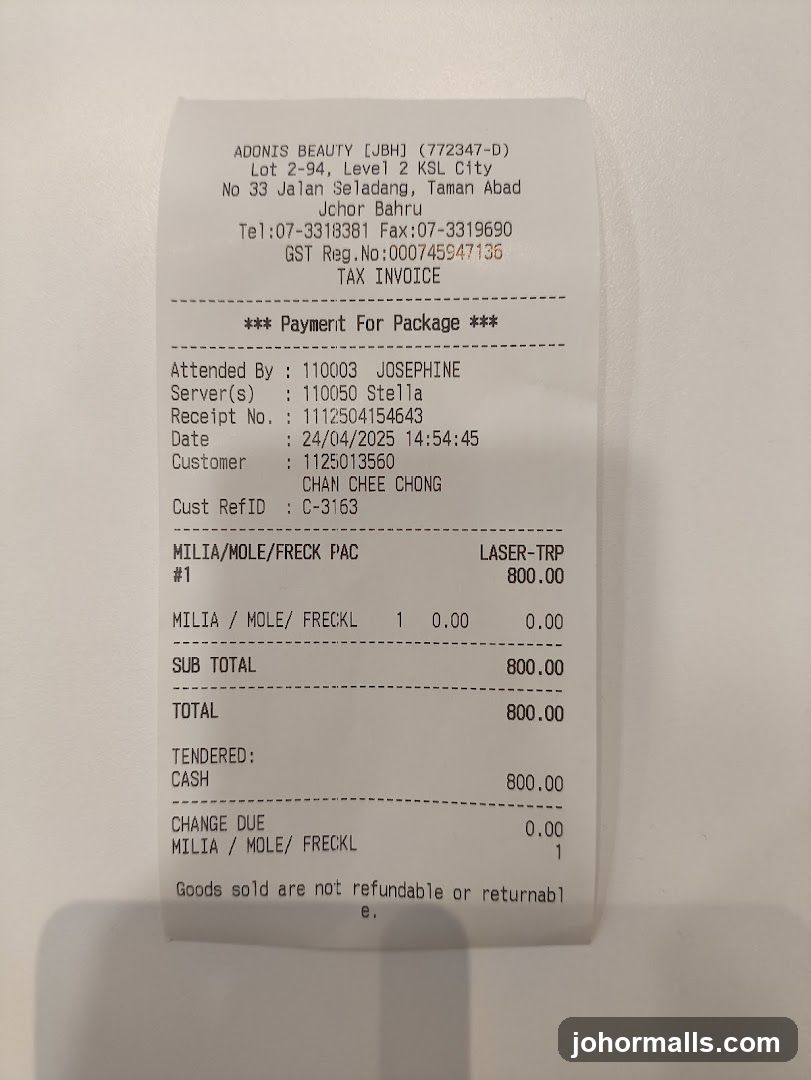 Receipt