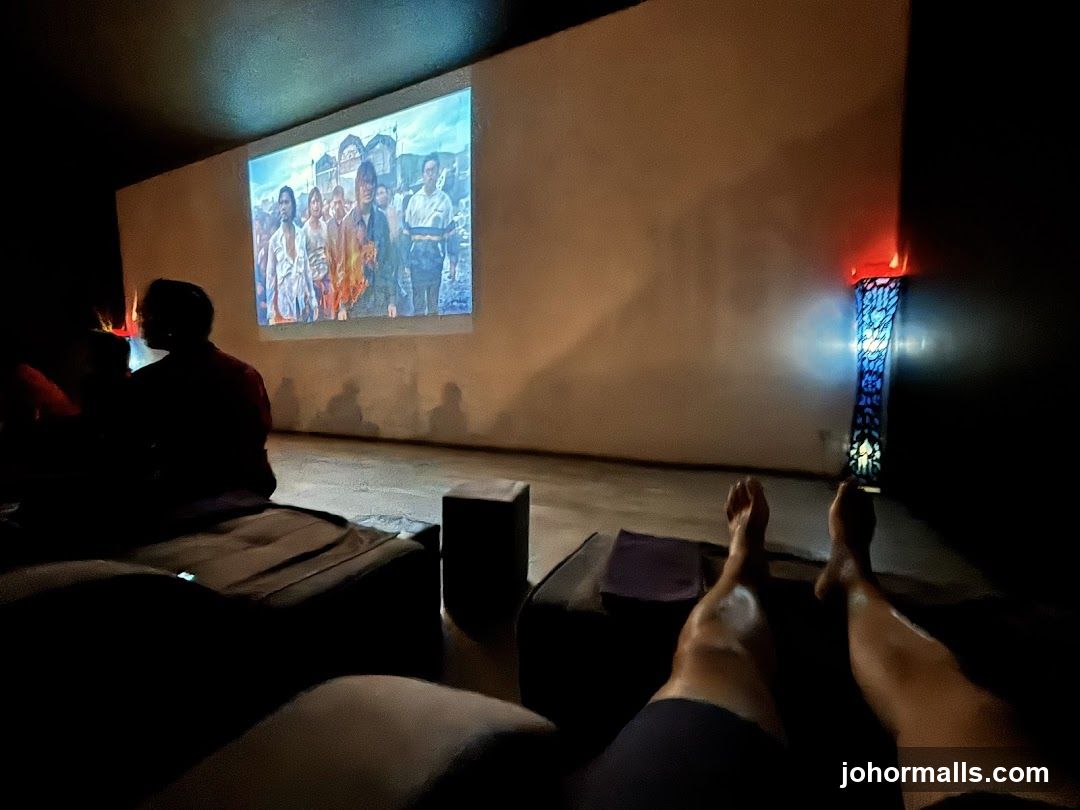 Relaxing with a Movie