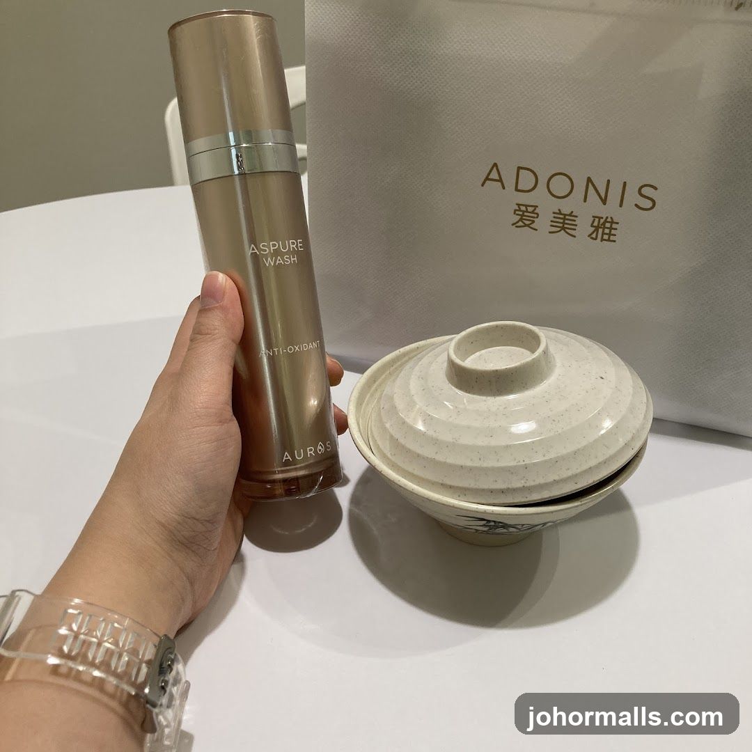 Skincare product and bowl