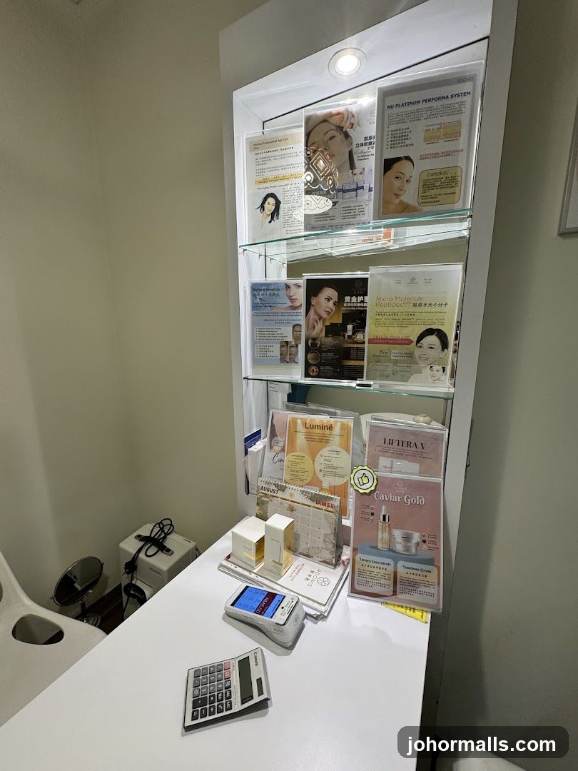 Beauty Product Display