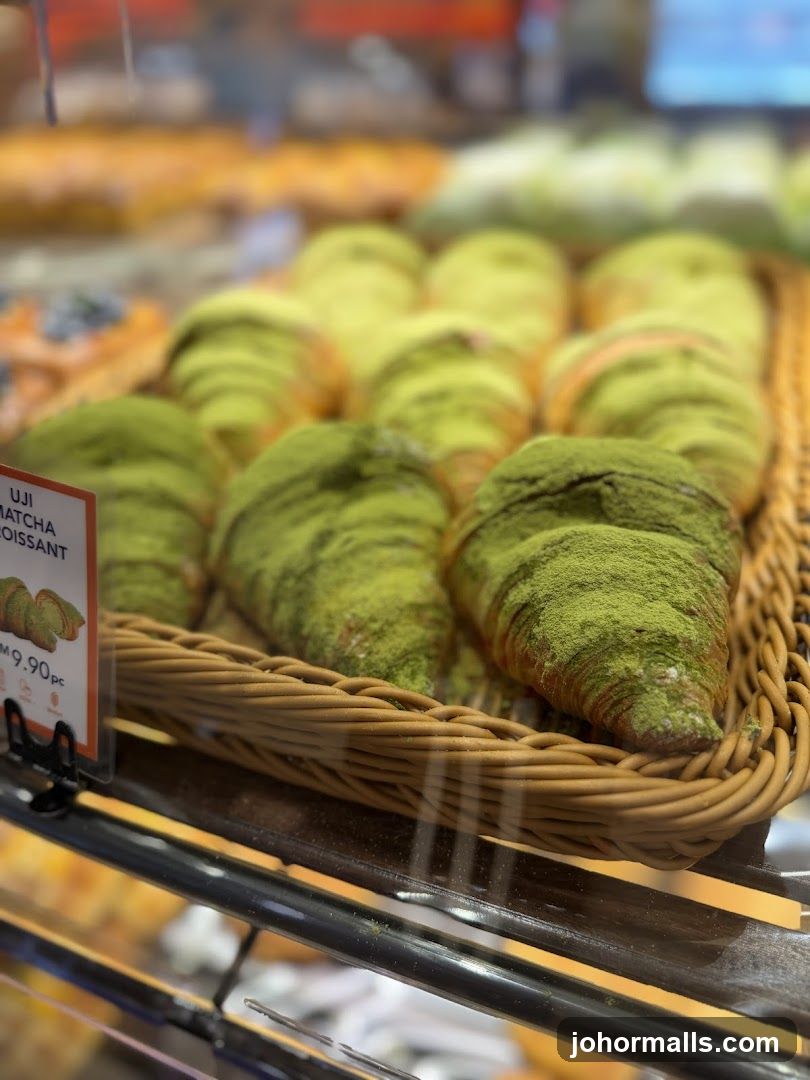 Matcha Croissants