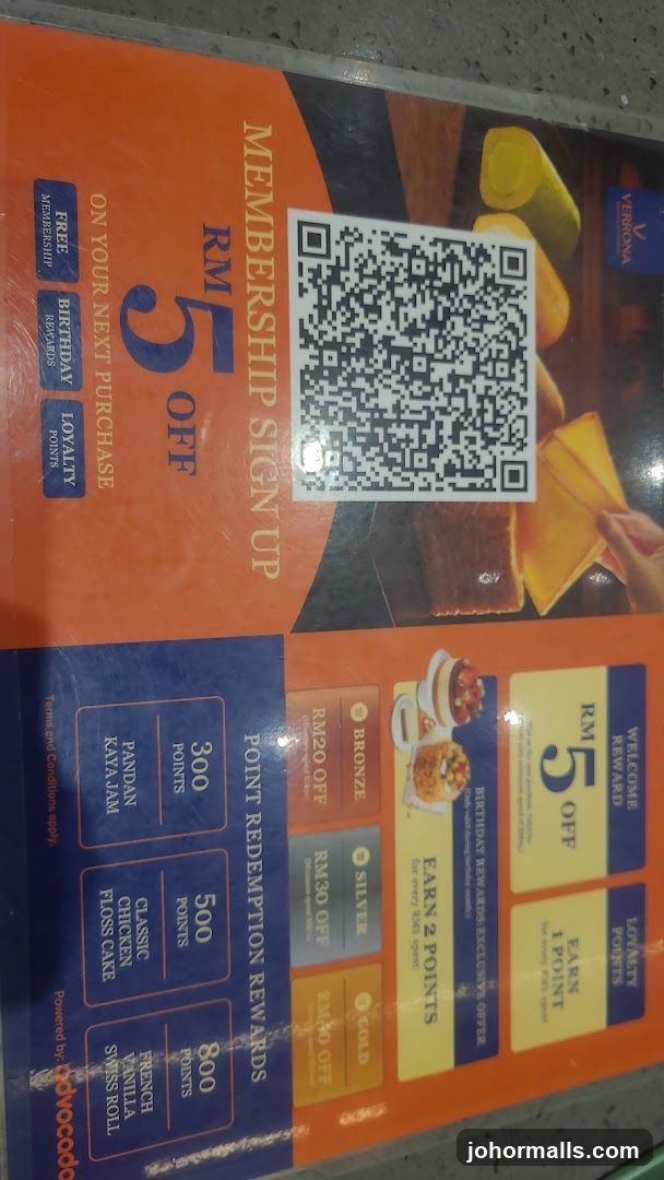 Verona Membership Sign Up and Rewards