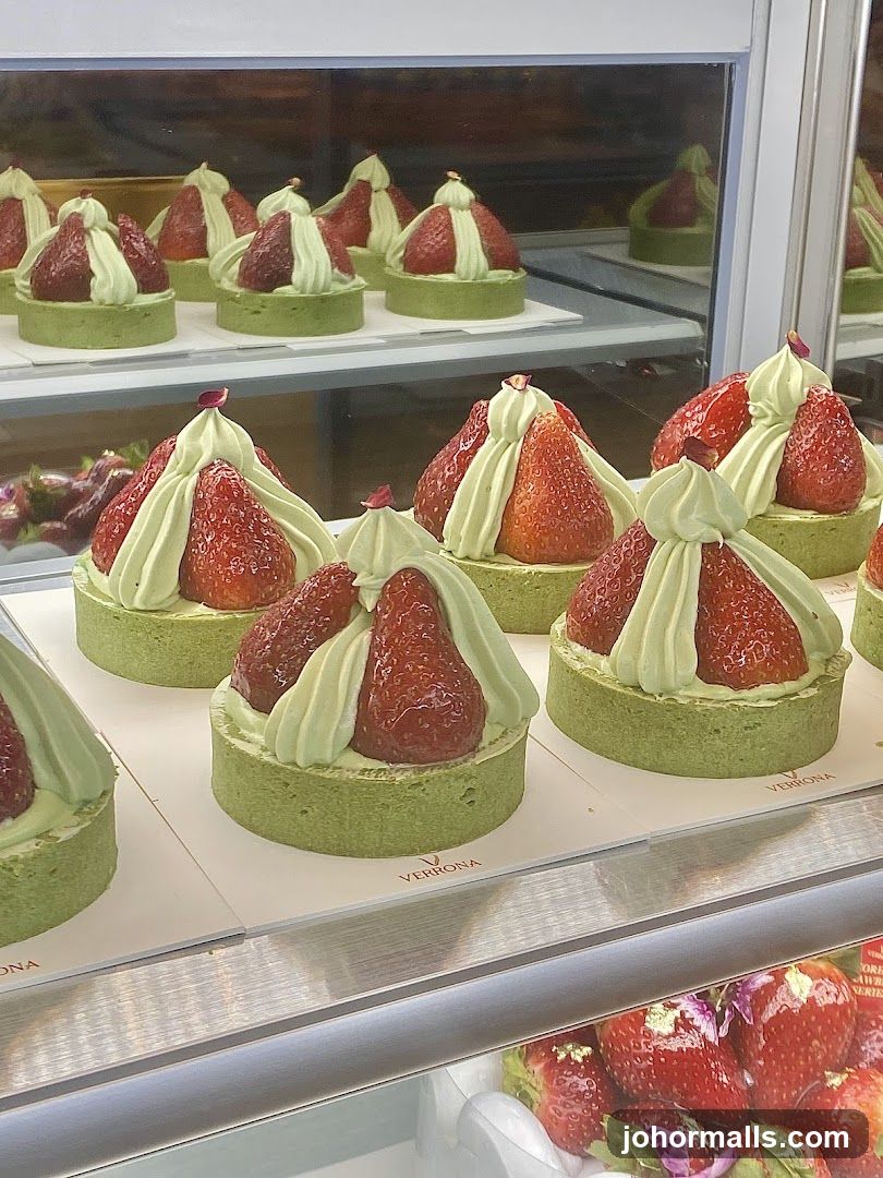 Strawberry and Matcha Tarts