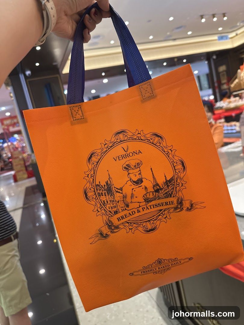 Orange Shopping Bag