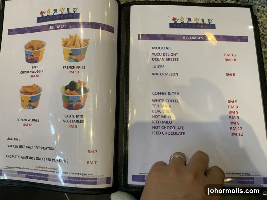 Restaurant Menu