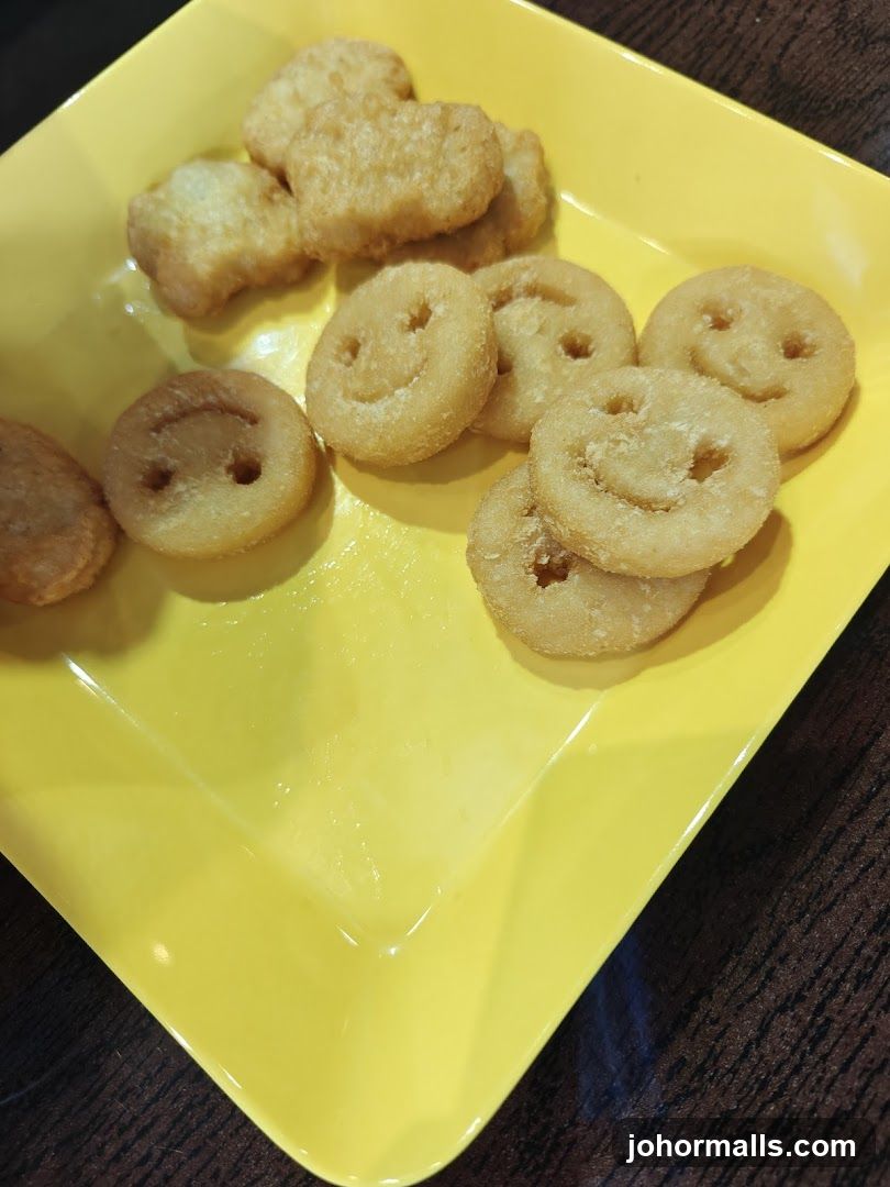 Happy Face Fries and Nuggets
