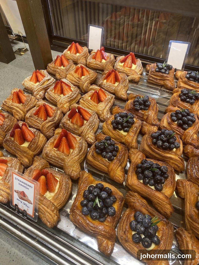 Pastries on Display