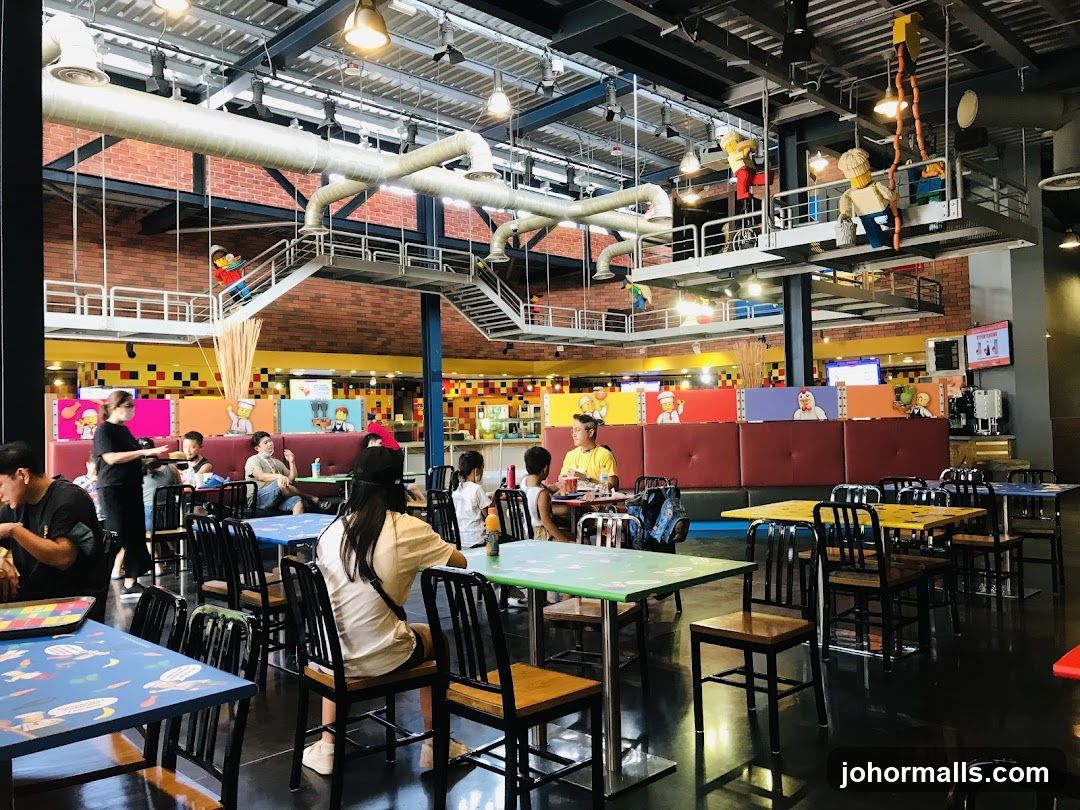 Lego Themed Restaurant Seating Area