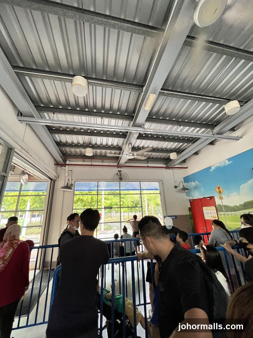 People waiting in line