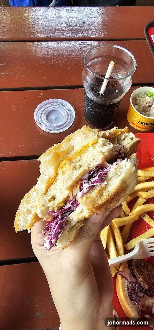 Sandwich and Fries