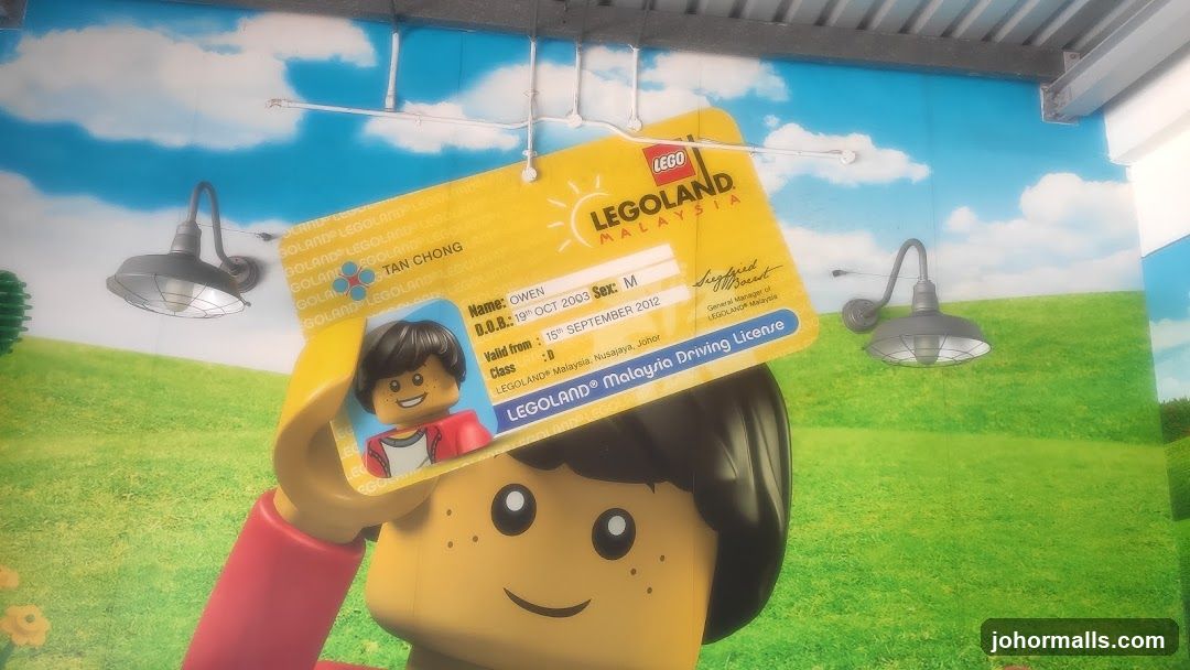 LEGO Driving License