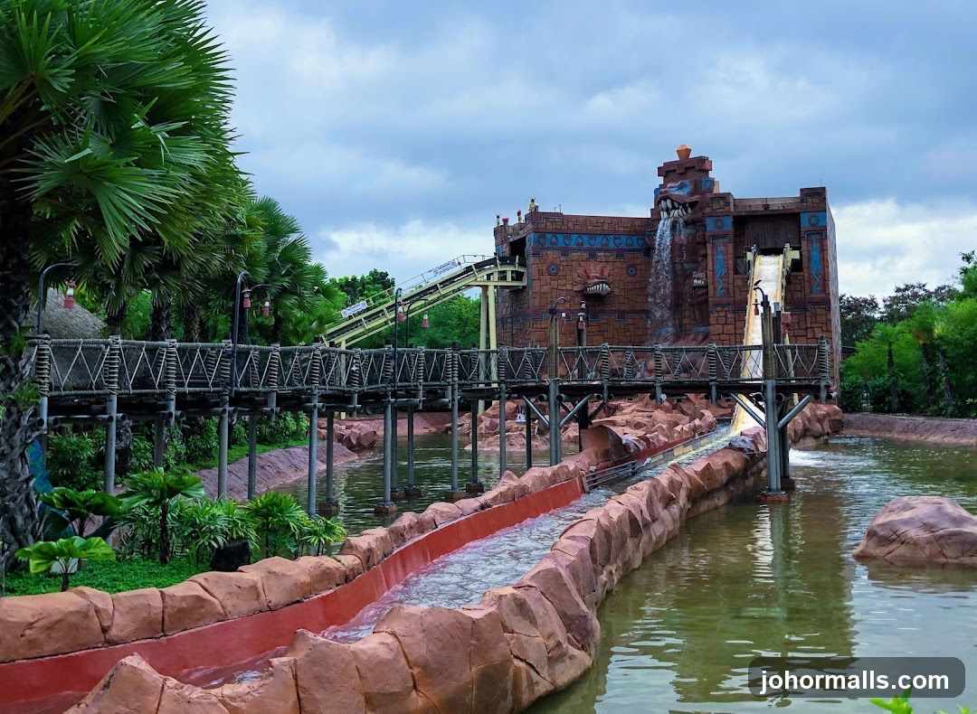 Water Ride at Amusement Park