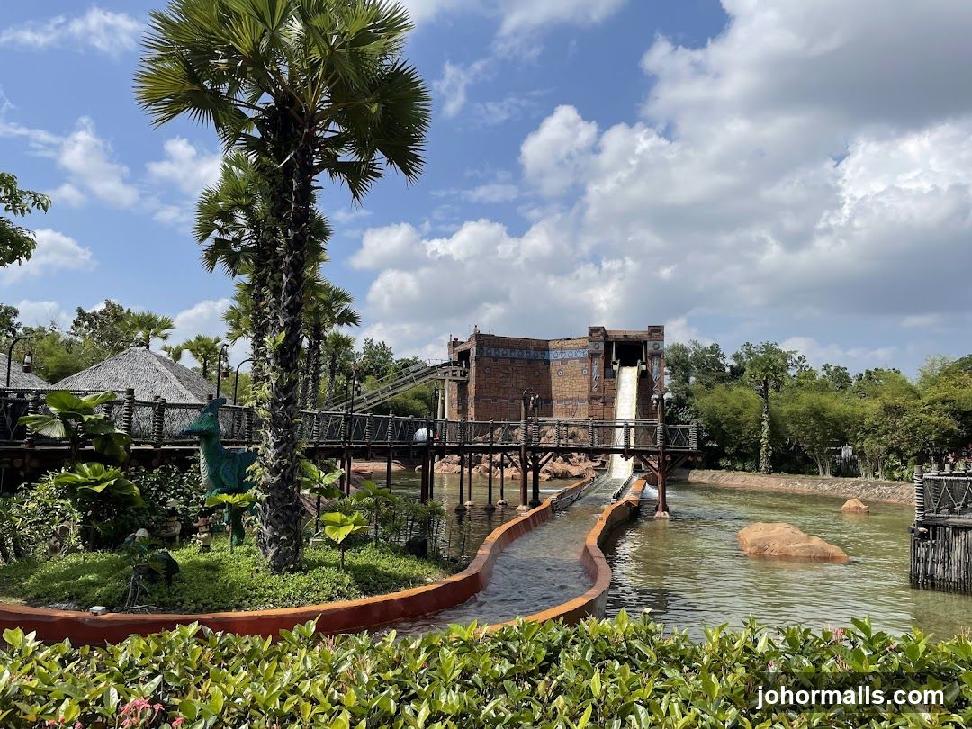 Water Ride at an Amusement Park