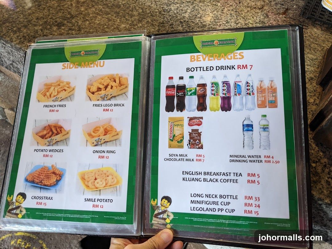 Burger Junction Menu