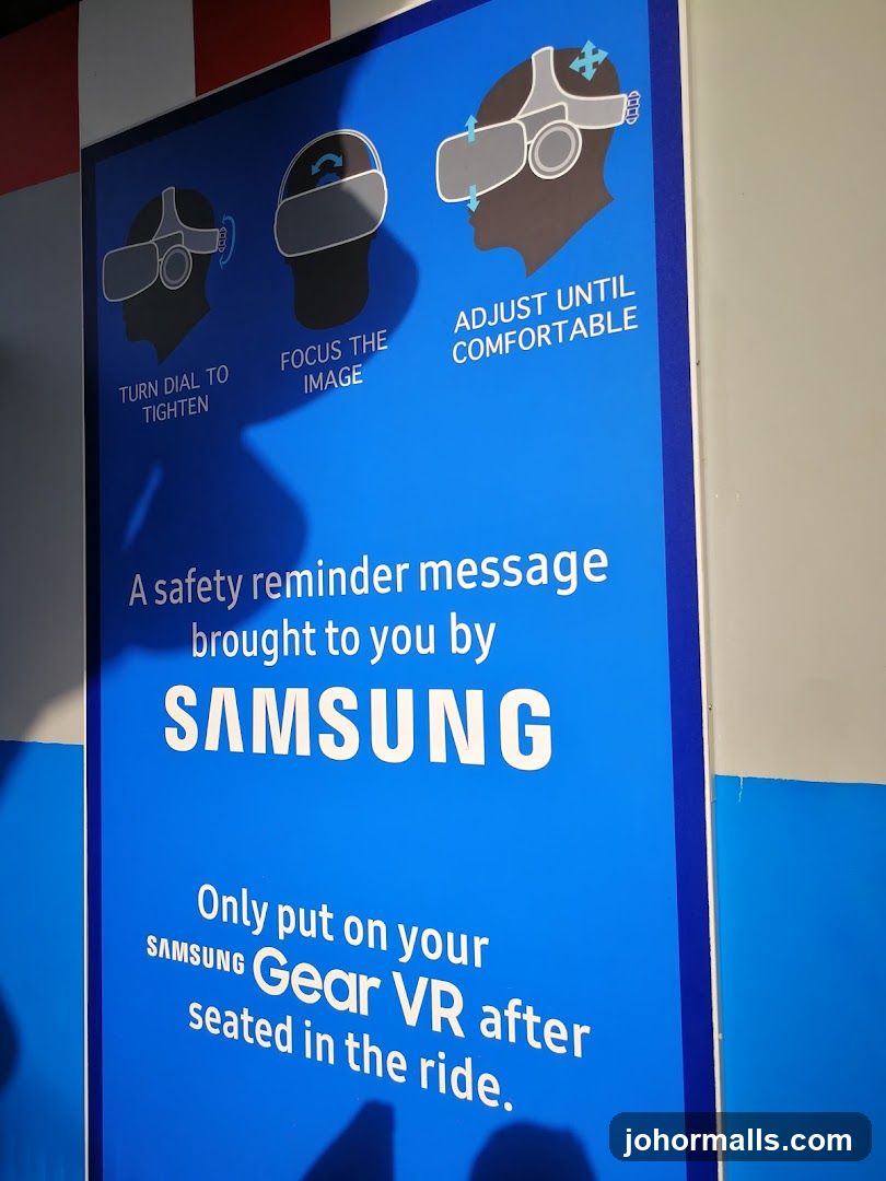 Samsung Gear VR Safety Reminder