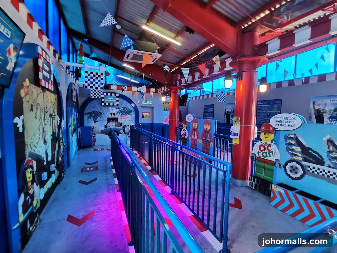 Lego Themed Queue Area