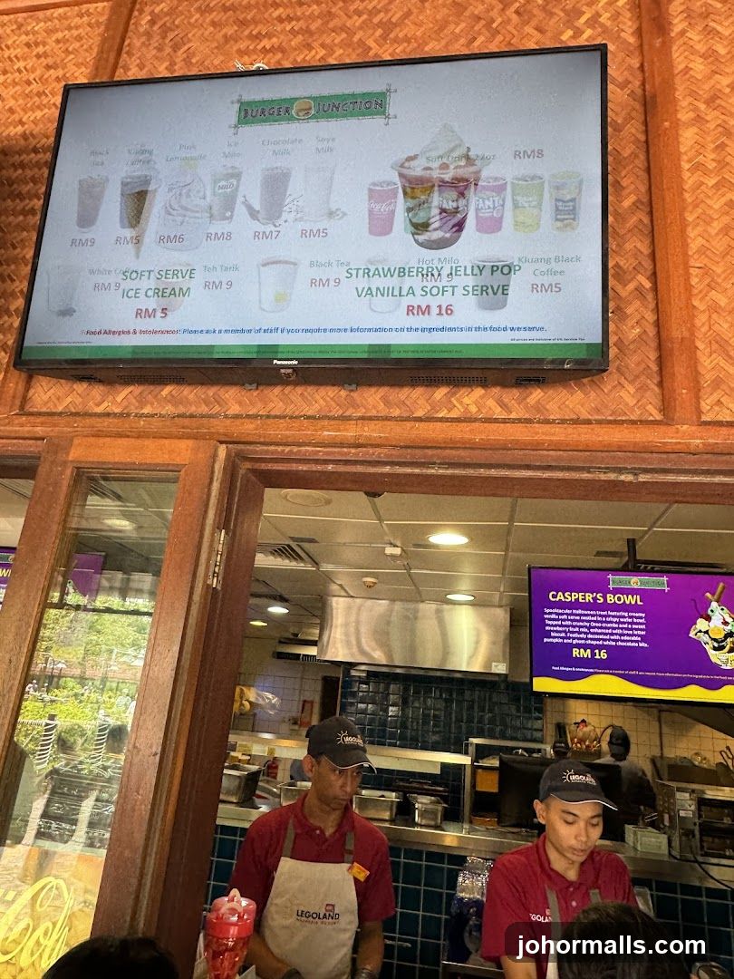 Burger Junction Menu