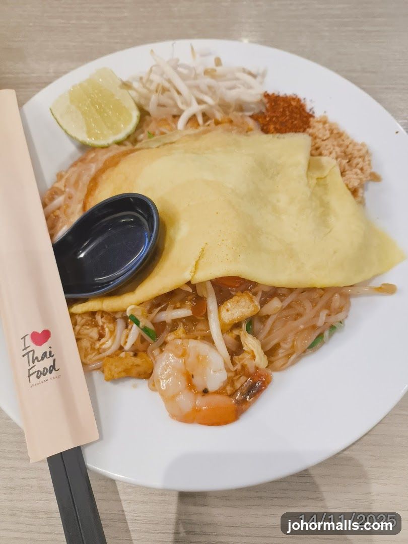 Pad Thai with Shrimp