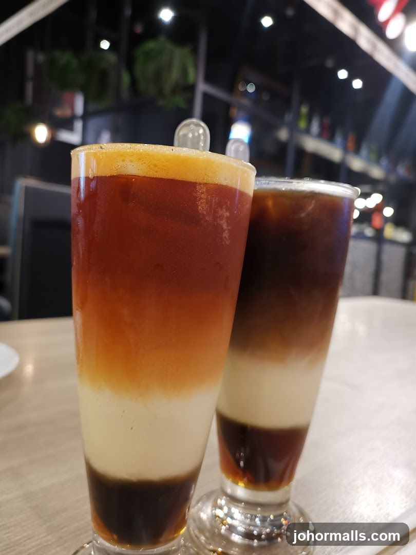 Layered Coffee Drinks
