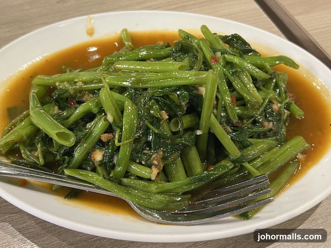 Stir-fried Water Spinach