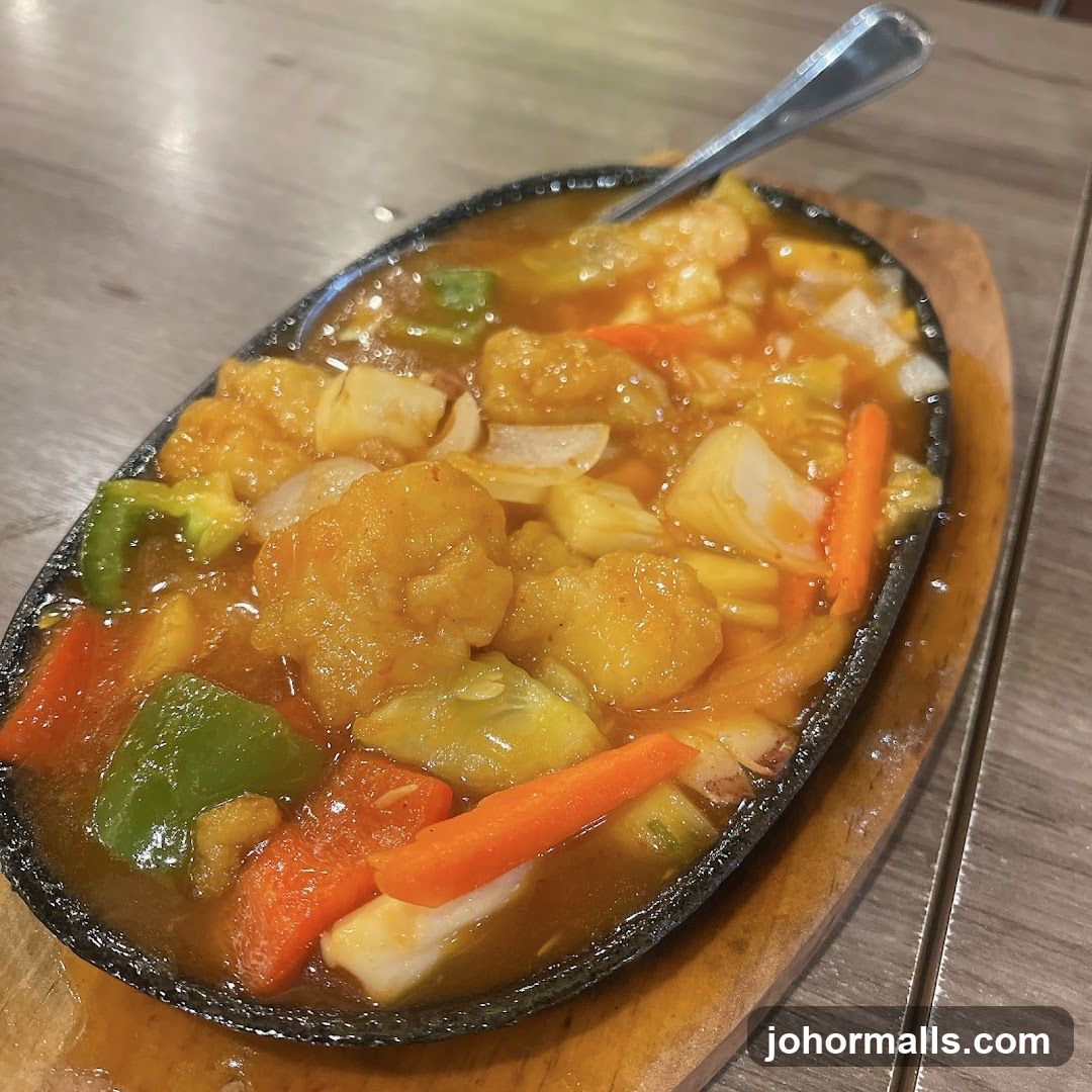Sizzling Sweet and Sour Dish