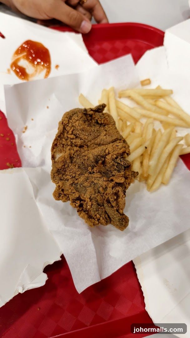 Fried Chicken and Fries