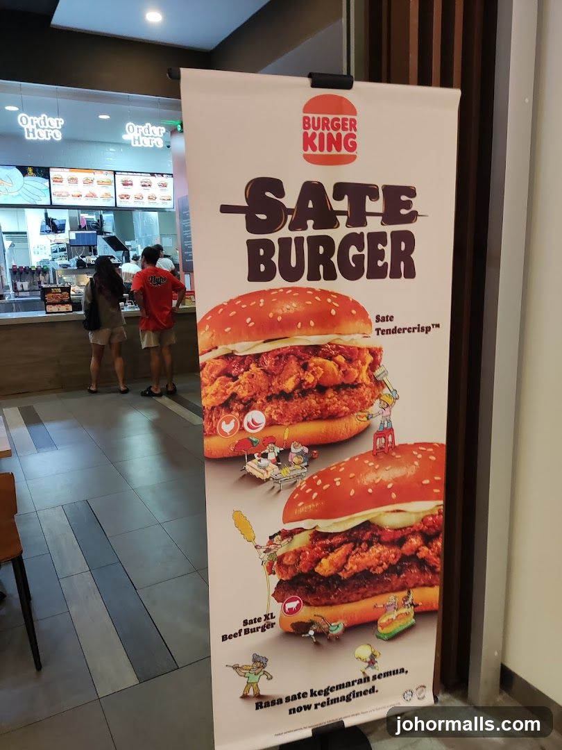 Burger King Sate Burger Promotion