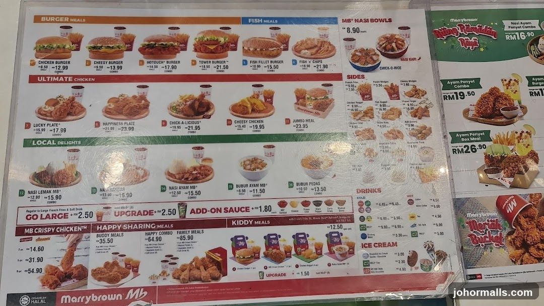 Marrybrown Menu