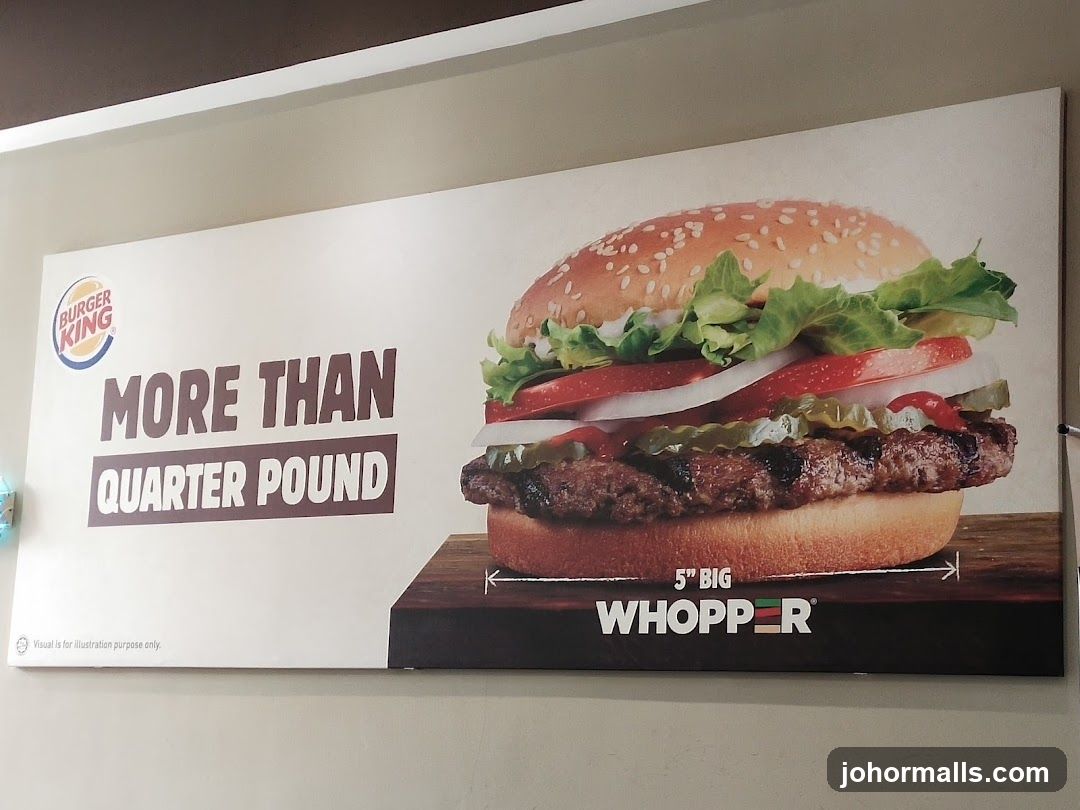 Burger King Whopper Advertisement