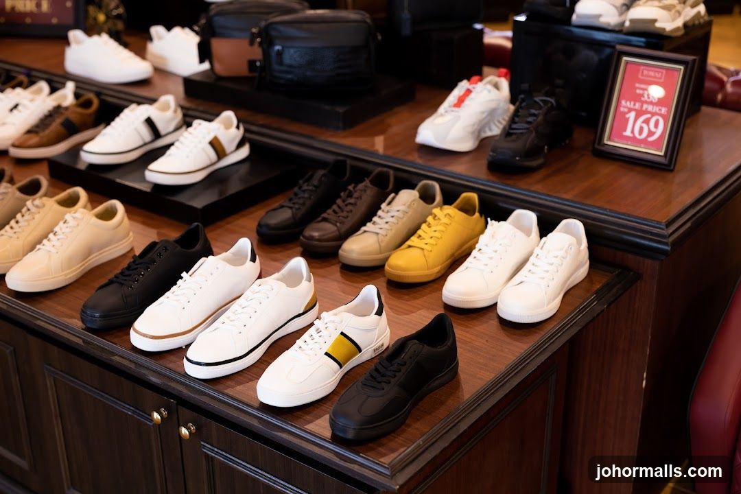 Assortment of Sneakers and Bags