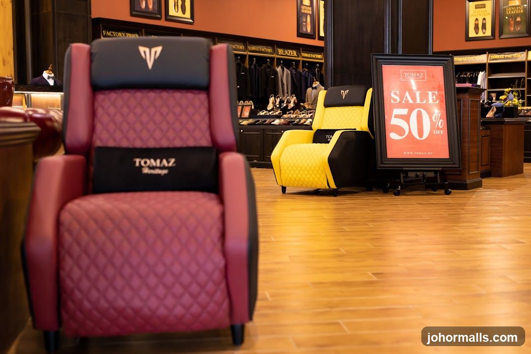 Store Interior with Sale Sign
