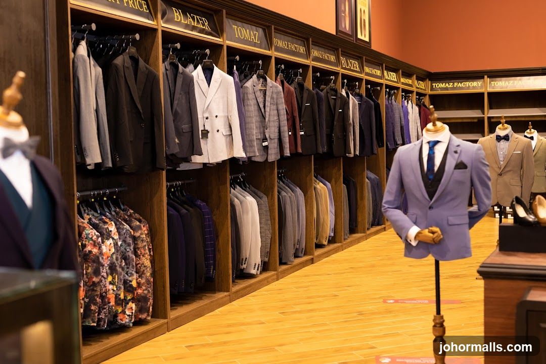 Men's Suits Display