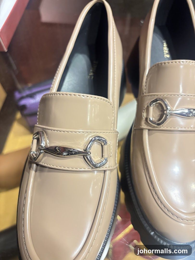 Beige Loafers
