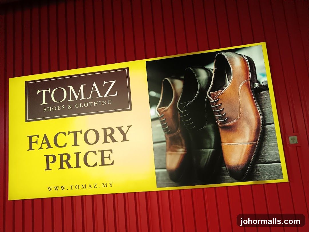 Tomaz Shoes & Clothing Advertisement