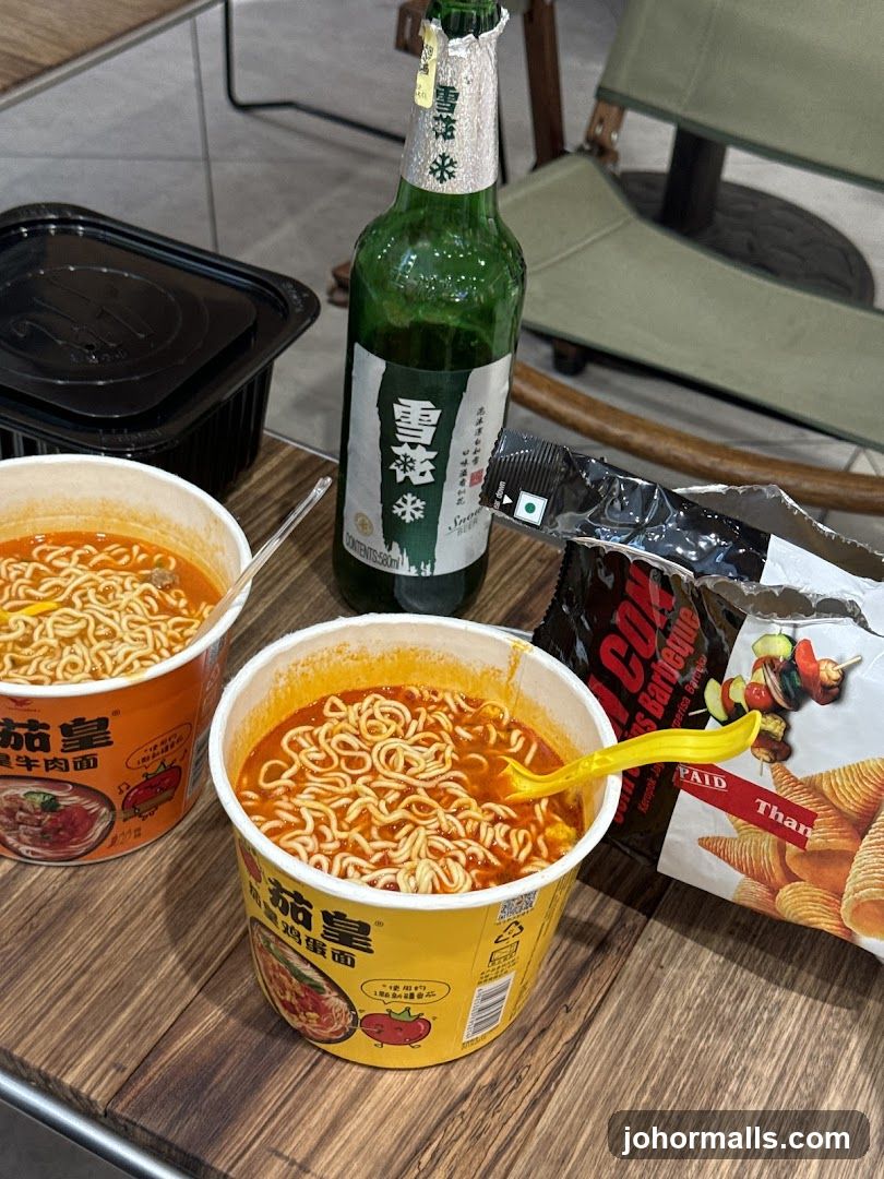Instant Noodles and Beer