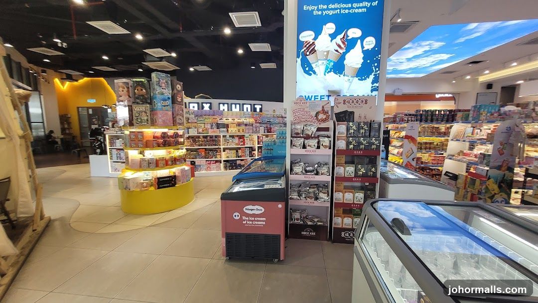 Ice Cream and Snack Store Interior