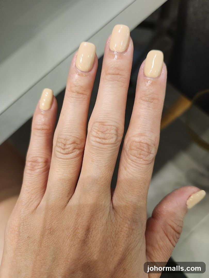 Freshly Painted Nails