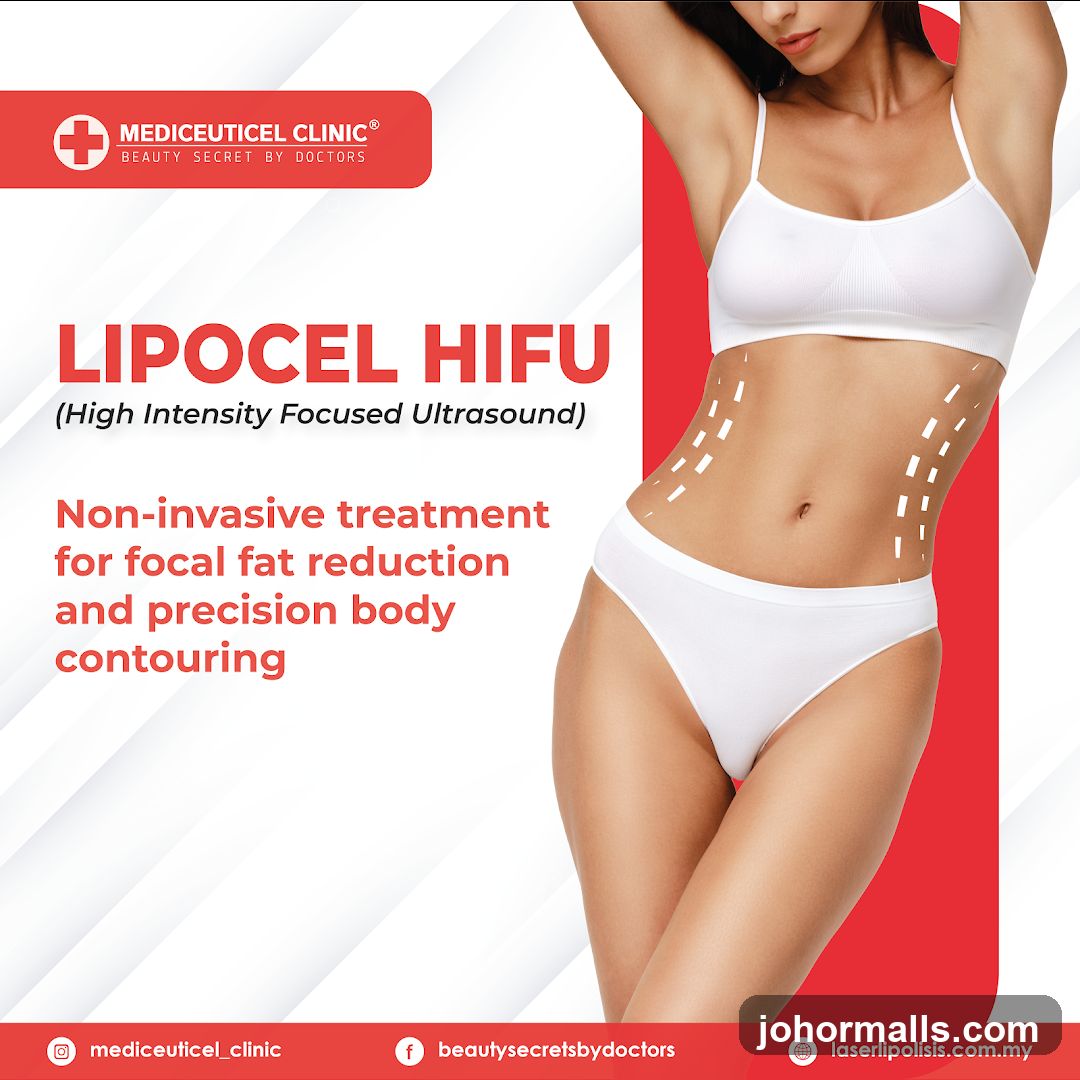 Lipocel HIFU Treatment Advertisement